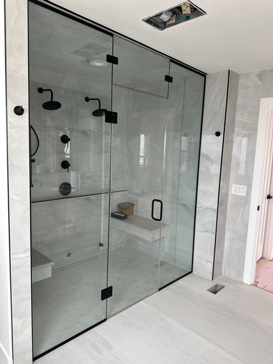 Shower Door Install